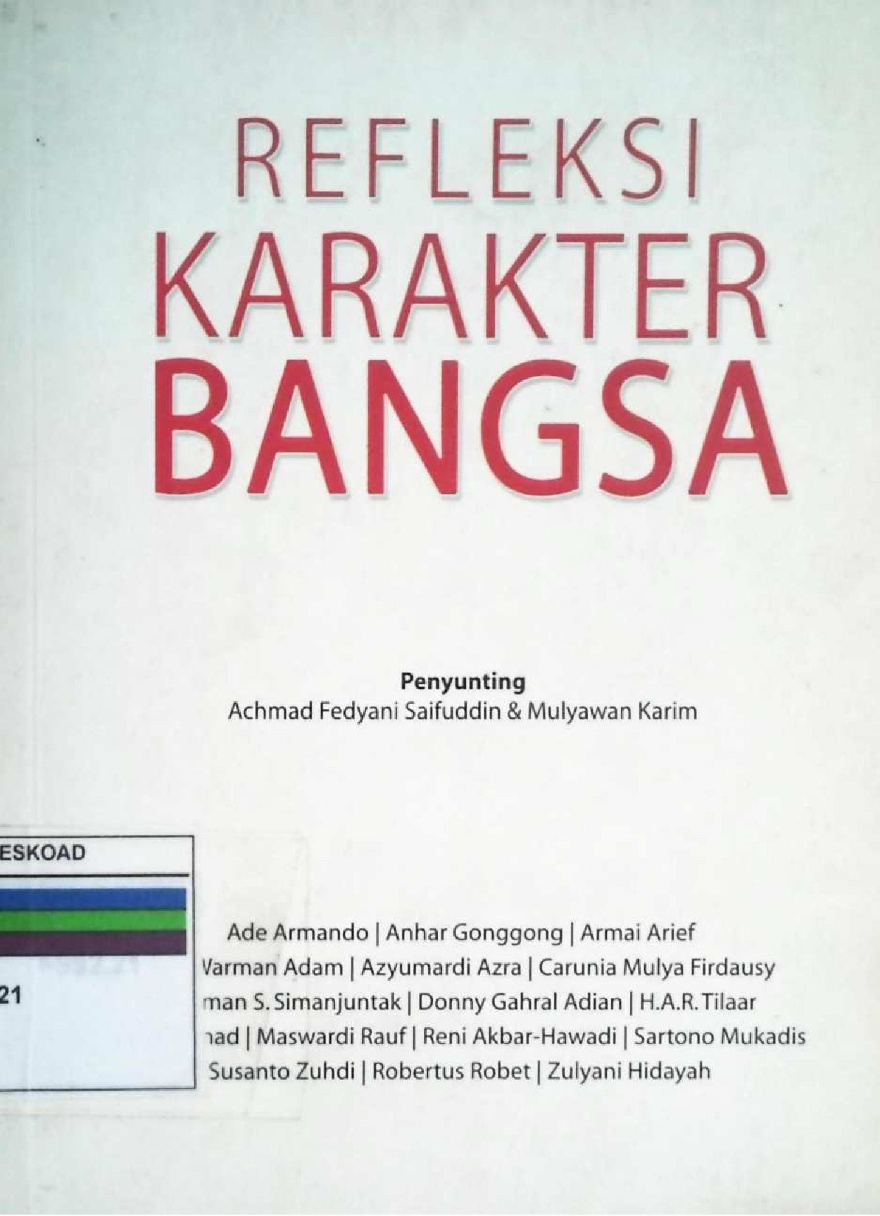 Refleksi Karakter Bangsa